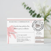 RSVP Instapass Naar Dominicaanse Republiek | Roze (Staand voorkant)