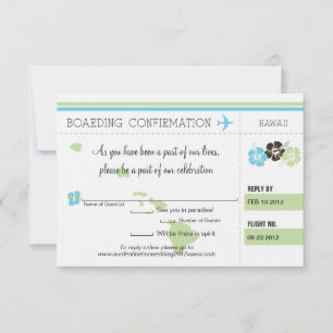RSVP Instapass NAAR Hawaï Kaartje