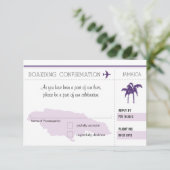 RSVP Instapkaart NAAR JAMAICA (Staand voorkant)