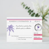 RSVP Instapkaart NAAR THAILAND (Staand voorkant)