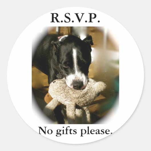 RSVP Invitation stickers (Voorkant)
