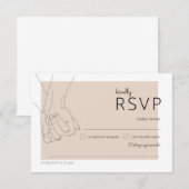 RSVP-kaart - De Oliva Suite RSVP Kaartje (Voorkant / Achterkant)