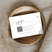 RSVP-kaart Huwelijksreactie Kaart Boho Floral