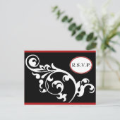 RSVP-kaart Uitnodiging Briefkaart (Staand voorkant)