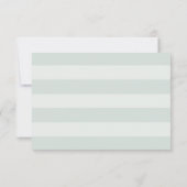 RSVP-kaart voor Violet & Sage Meal Choice RSVP Kaartje (Achterkant)