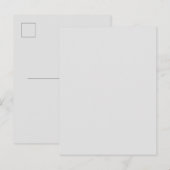 RSVP-kaarten Uitnodiging Briefkaart (Voorkant / Achterkant)