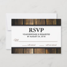 RSVP kaartje