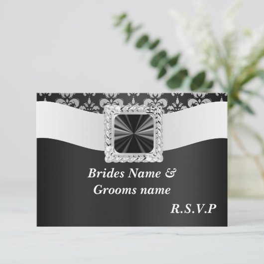 Rsvp Kaartje (Staand voorkant)