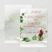 RSVP KAARTJE (Voorkant / Achterkant)