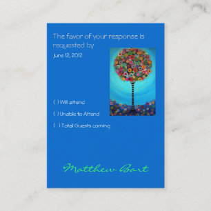 RSVP kaartje Informatiekaartje