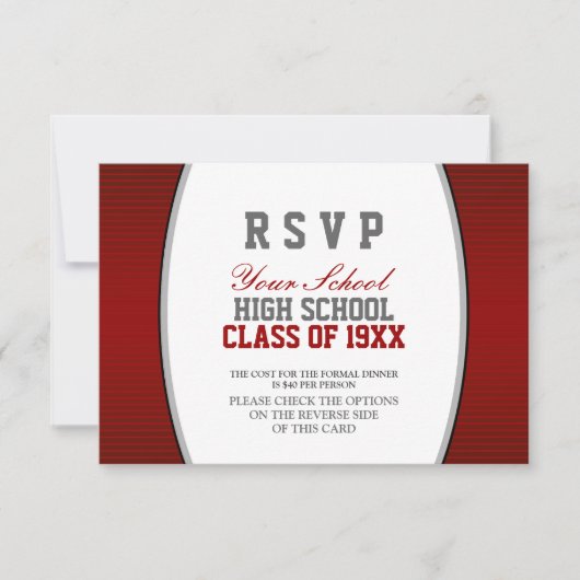 RSVP  klasse reunion (Voorkant)