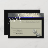 RSVP Las Vegas Art Déco | noir argenté (Devant / Derrière)