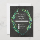 RSVP Laurel Wreath Olive Leaf Branch Chalkboard (Devant)
