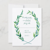 RSVP Laurel Wreath Olive Leaf Branche Moderne Simp (Devant)