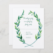 RSVP Laurel Wreath Olive Leaf Branche Moderne Simp (Devant / Derrière)