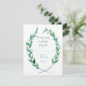 RSVP Laurel Wreath Olive Leaf Branche Moderne Simp (Debout devant)
