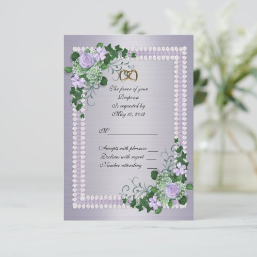 RSVP Lavender roses (Debout devant)