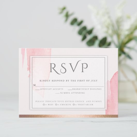 RSVP laver l'aquarelle rose (Debout devant)