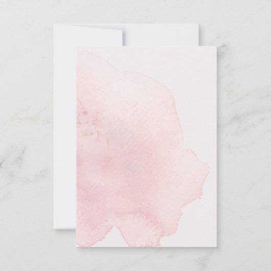 RSVP laver l'aquarelle rose (Dos)