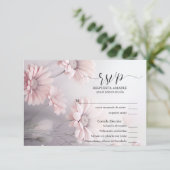 RSVP Margarita rosa elegante 2 (Debout devant)