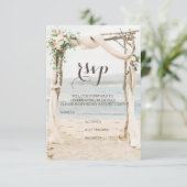 RSVP mariage Beach Arbor (Debout devant)