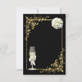 RSVP Mariage Black Champagne Gold Pearl (Dos)