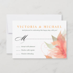 RSVP - Mariage Blanc Glace Orange 2