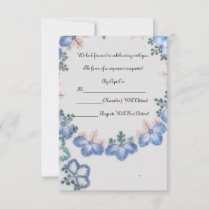 RSVP  Mariage Imari Antique Japonais Bleu