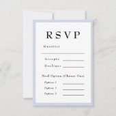 RSVP Mariage Immuable Lavande Violet (Devant)