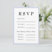 RSVP Mariage Immuable Lavande Violet (Debout devant)