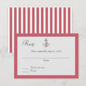 RSVP mariage nautique (Devant / Derrière)