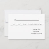 RSVP Mariage Neon Boxwood (Dos)