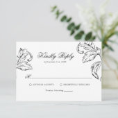 RSVP Mariage Vintage Rococo (Debout devant)