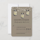 RSVP Mason Jar Mariage (Devant)