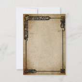 RSVP médiéval (Dos)