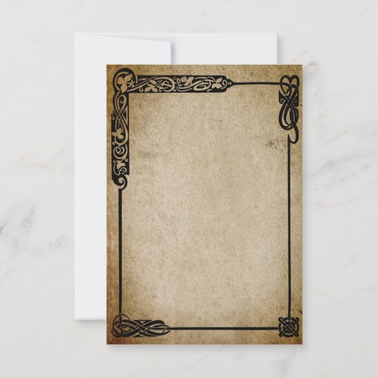 RSVP médiéval (Dos)