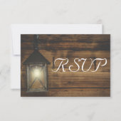 RSVP Menu Elegant Rustic Lantern-lampjes (Voorkant)