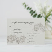 RSVP met 3 Entrée Keuzes // Geïnspireerd (Staand voorkant)