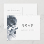 RSVP met maaltijdkeuze Uitnodiging Briefkaart (Voorkant / Achterkant)