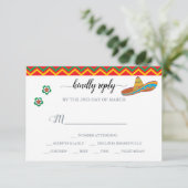 RSVP Mexican Fiesta Antwoord (Staand voorkant)