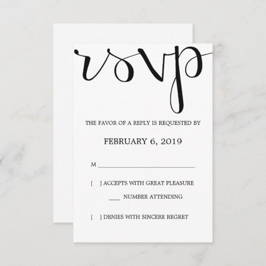 RSVP | Mod Pen (Voorkant / Achterkant)