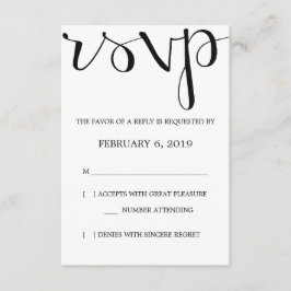 RSVP | Mod Pen Kaartje
