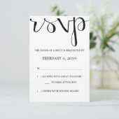 RSVP | Mod Pen Kaartje (Staand voorkant)