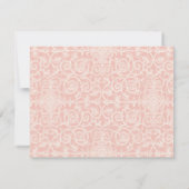 RSVP MODERNE Rayures larges avec Roses anciennes (Dos)