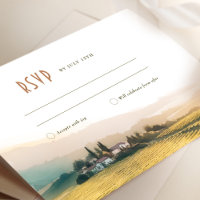 RSVP Napa Waterverf Vineyards Weddenschap