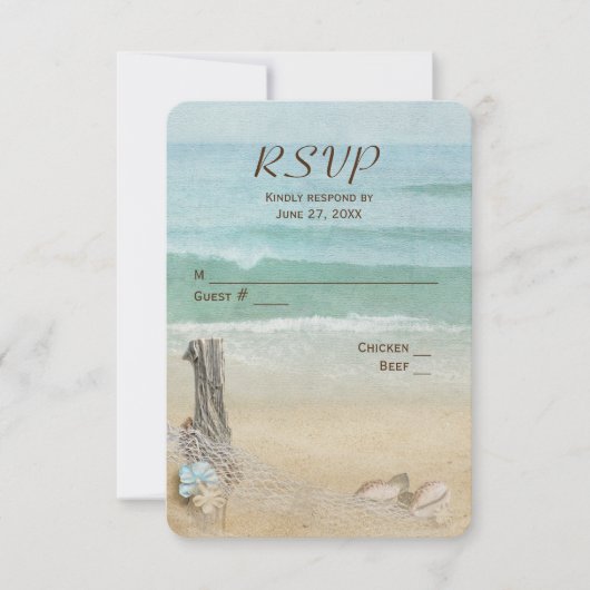 RSVP Nautical Net Renouvellement de Voeux (Devant)