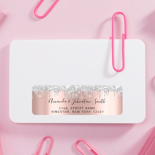 RSVP New Wedding Adress Silver Grey Drift Roos Etiket