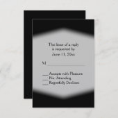 RSVP noir et blanc (Devant / Derrière)