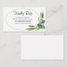 RSVP online weduwschap