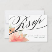 RSVP - Orange Ice Witte Bruiloft 2 (Achterkant)